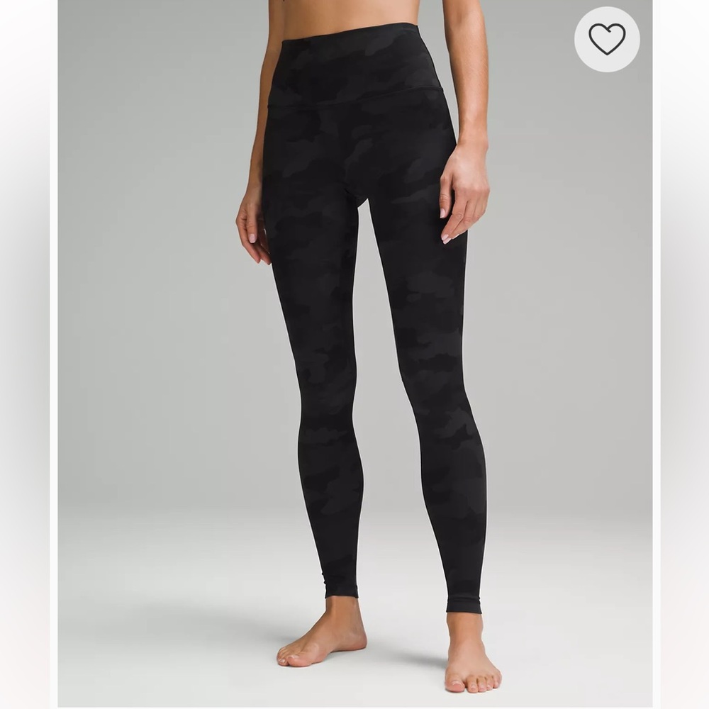 Lulu Lemon Align leggings in black camo